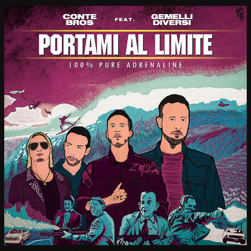 Cover di Portami Al Limite by Conte Bros Feat Gemelli Diversi